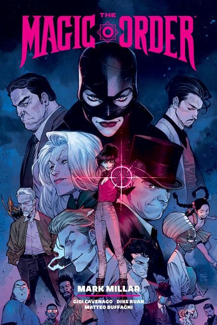 Cover Art for MAGIC ORDER LIBRARY EDITION VOLUME 02 HC