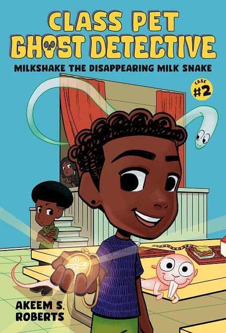 Cover Art for MILKSHAKE THE DISAPPEARING MILK SNAKE A GRAPHIC NOVEL TP