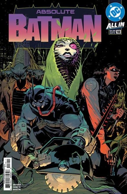 Cover Art for ABSOLUTE BATMAN