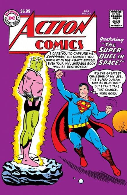Cover Art for ACTION COMICS FACSIMILE EDITION