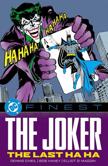 Cover Art for DC FINEST THE JOKER THE LAST HA HA TP