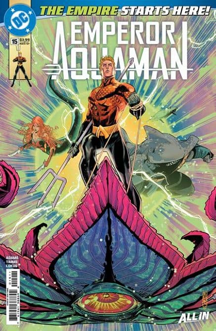 Cover Art for EMPEROR AQUAMAN