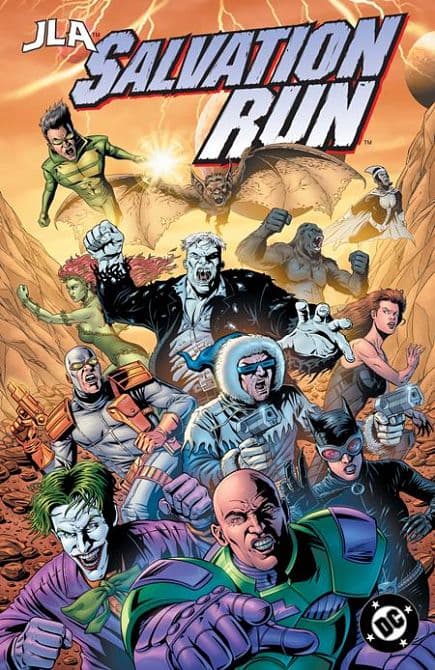 Cover Art for JLA SALVATION RUN TP ( 2026 EDITION )