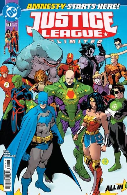Cover Art for JUSTICE LEAGUE UNLIMITED