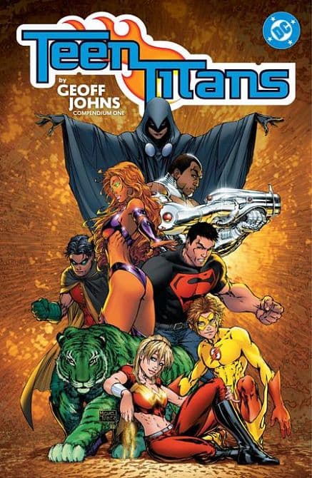 Cover Art for TEEN TITANS BY GEOFF JOHNS TP COMPENDIUM 01
