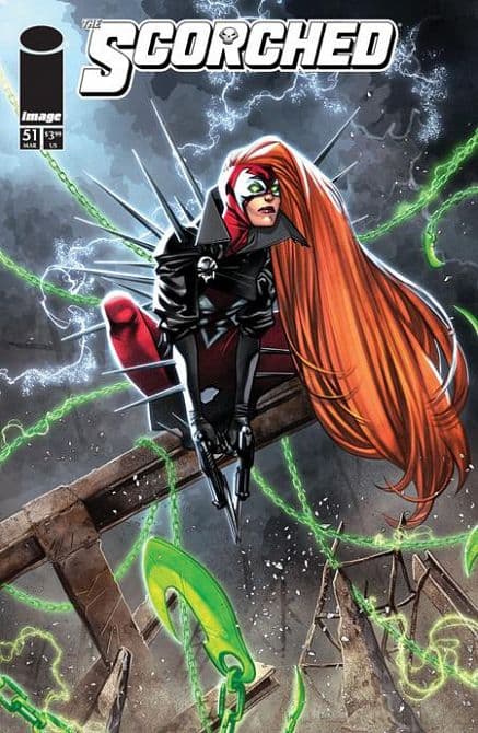 Cover Art for SPAWN SCORCHED