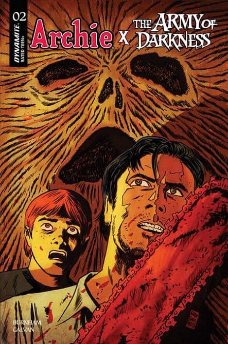 Cover Art for ARCHIE X ARMY OF DARKNESS