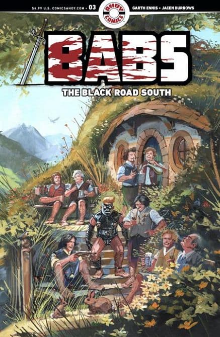 Cover Art for BABS THE BLACK ROAD SOUTH