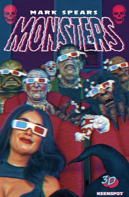 MARK SPEARS MONSTERS #9 – Cvr D Mark Spears Monsters Matinee 3-D Variant Cover