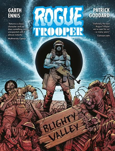 Cover Art for ROGUE TROOPER BLIGHTY VALLEY HC