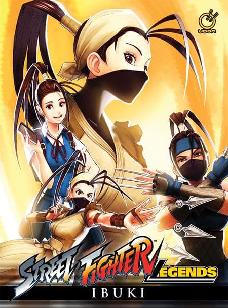 Cover Art for STREET FIGHTER LEGENDS HC IBUKI
