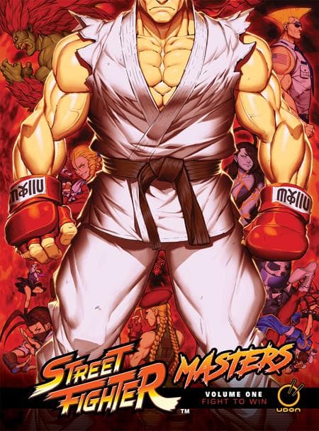 Cover Art for STREET FIGHTER MASTERS HC VOL 01 FIGHT TO WIN