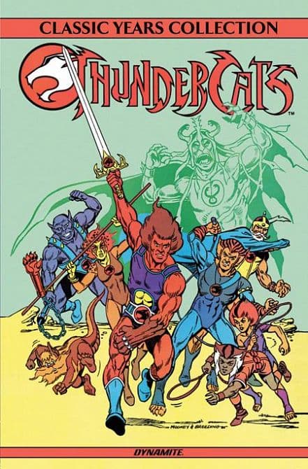 Cover Art für THUNDERCATS CLASSIC YEARS COLLECTION OMNIBUS HC CLASSIC COVER SIGNED BY BRETT BREEDING