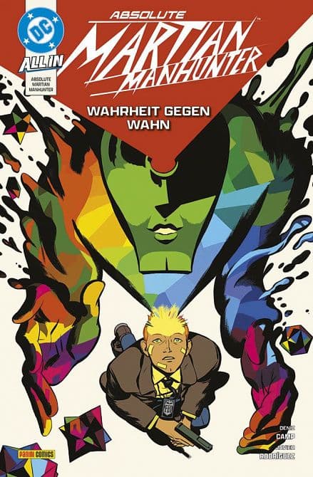 Cover Art for ABSOLUTE MARTIAN MANHUNTER ( ab 2026 ) SOFTCOVER