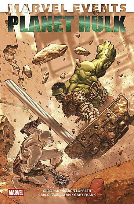 Cover Art for MARVEL EVENTS-PLANET HULK