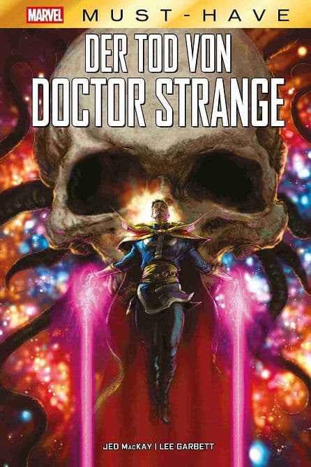 Cover Art for MARVEL MUST-HAVE: DER TOD VON DOCTOR STRANGE ( HC )