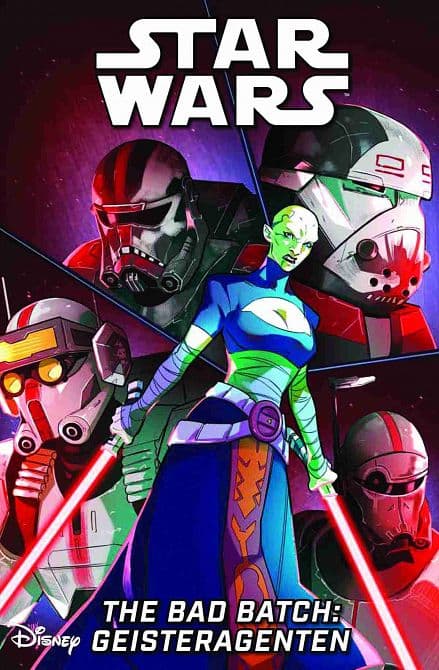 Cover Art for STAR WARS: THE BAD BATCH-GEISTERAGENTEN
