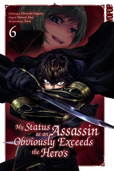 Cover Art for MY STATUS AS AN ASSASSIN OBVIOUSLY EXCEEDS THE HERO’S