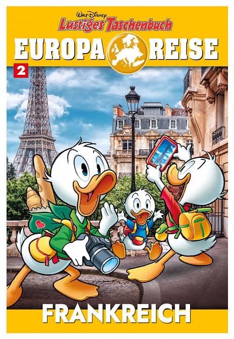 Cover Art for LUSTIGES TASCHENBUCH EUROPAREISE