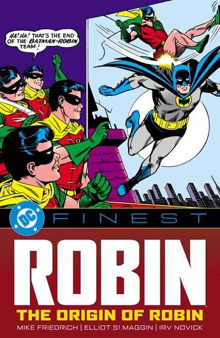 Cover Art for DC FINEST ROBIN THE ORIGIN OF ROBIN TP