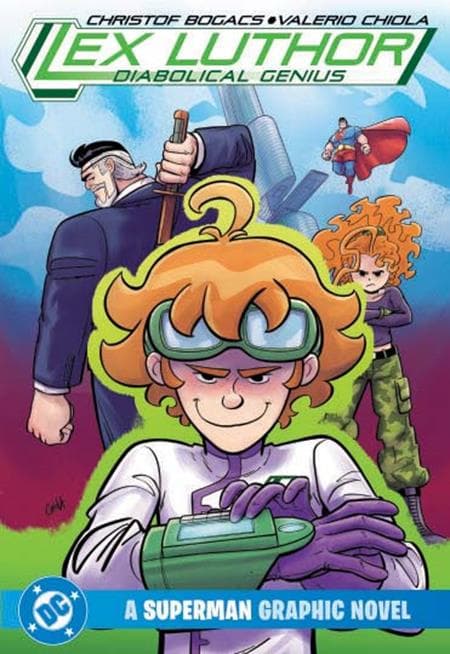 Cover Art for LEX LUTHOR DIABOLICAL GENIUS A SUPERMAN GRAPHIC NOVEL TP