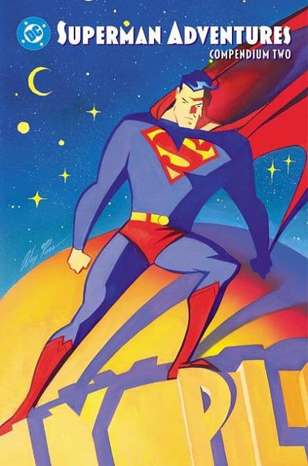 Cover Art for SUPERMAN ADVENTURES COMPENDIUM 02 TP