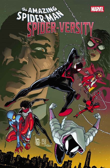 Cover Art for AMAZING SPIDER-MAN SPIDER-VERSITY