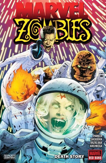 Cover Art for MARVEL ZOMBIES RED BAND-DEATH STORY TP