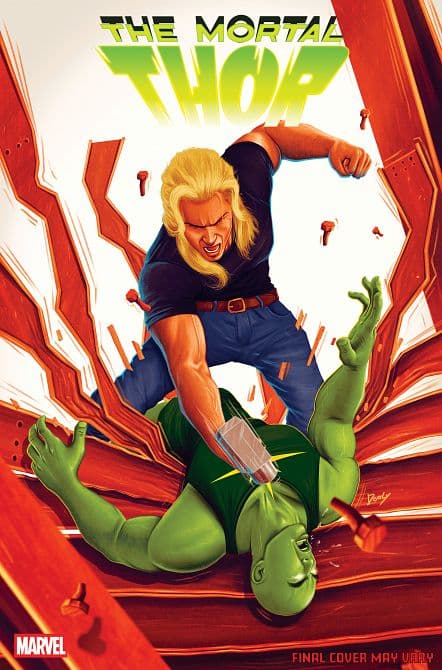 Cover Art for MORTAL THOR