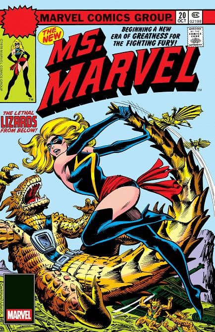 Cover Art for MS. MARVEL FACSIMILE EDITION