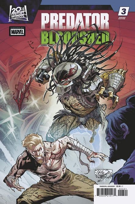 Cover Art for PREDATOR BLOODSHED