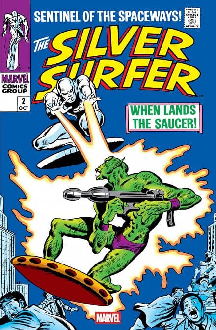 Cover Art for SILVER SURFER FACSIMILE EDITION