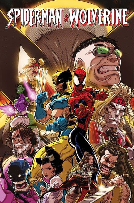Cover Art for SPIDER-MAN & WOLVERINE VOL. 02 LIFE & DEATH CHOICES TP