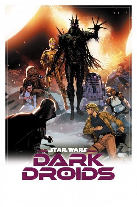 Cover Art für STAR WARS DARK DROIDS OMNIBUS LENIL YU COVER HC