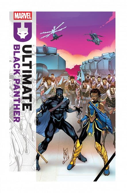 Cover Art for ULTIMATE BLACK PANTHER BY BRYAN HILL VOL. 04 DESTINY AND DESTRUCTION TP