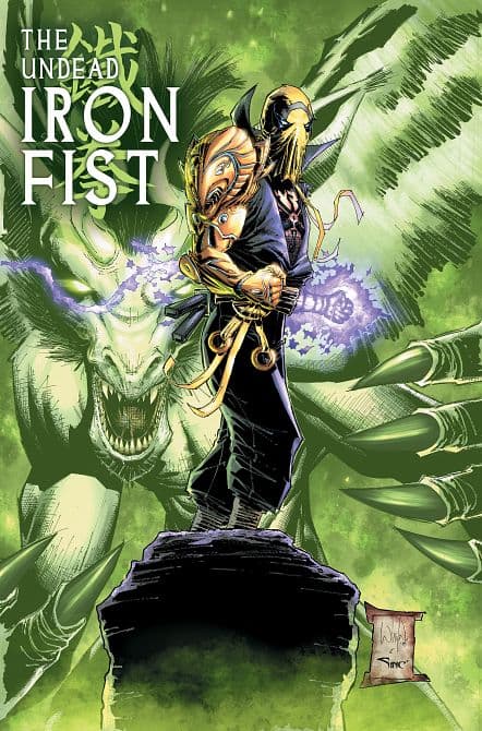 Cover Art for UNDEAD IRON FIST TP