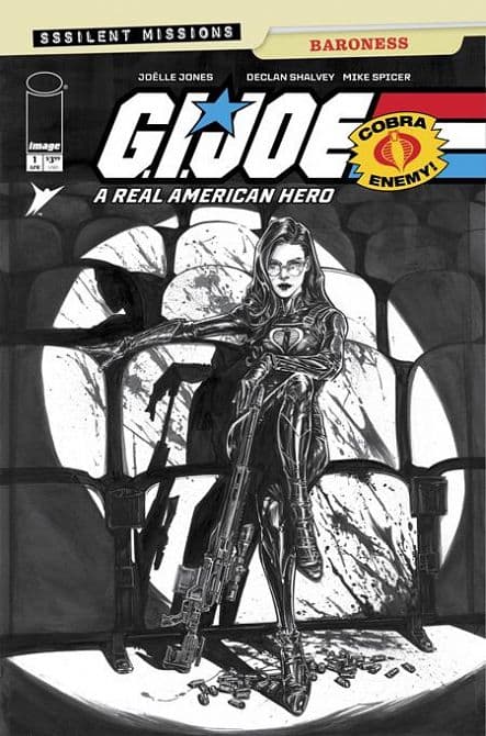 Cover Art for GI JOE A REAL AMERICAN HERO SSSILENT MISSIONS BARONESS