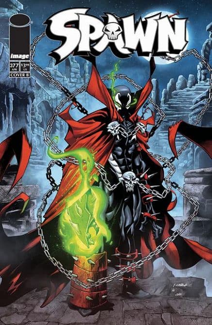 Cover Art for SPAWN