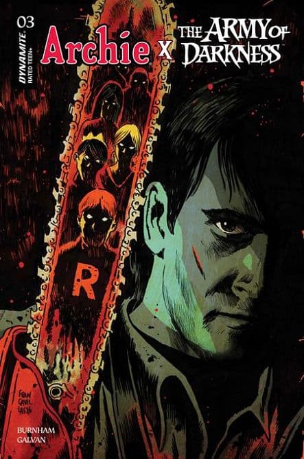 Cover Art for ARCHIE X ARMY OF DARKNESS