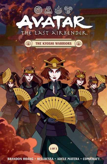 Cover Art for AVATAR THE LAST AIRBENDER-THE KYOSHI WARRIORS