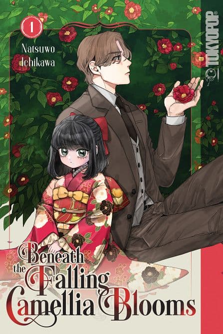Cover Art for BENEATH THE FALLING CAMELLIA BLOOMS, VOLUME 01 TP