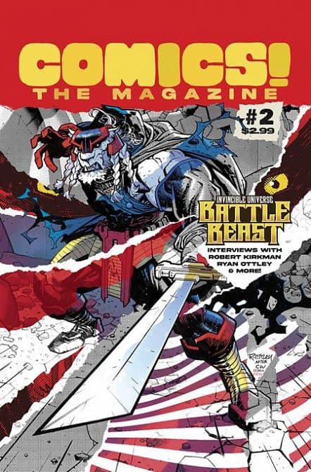 Cover Art for COMICS THE MAGAZINE