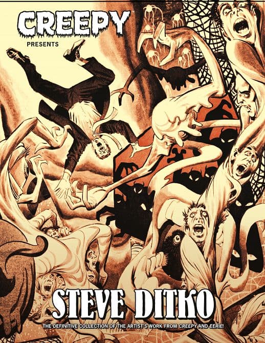Cover Art for CREEPY PRESENTS STEVE DITKO TP