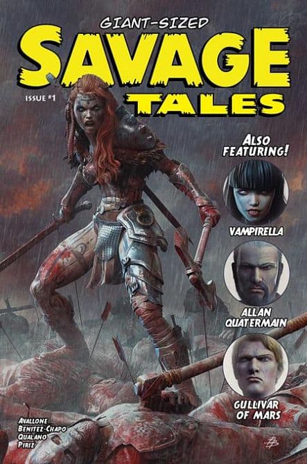 Cover Art for GIANT SIZED SAVAGE TALES ( ONE SHOT )