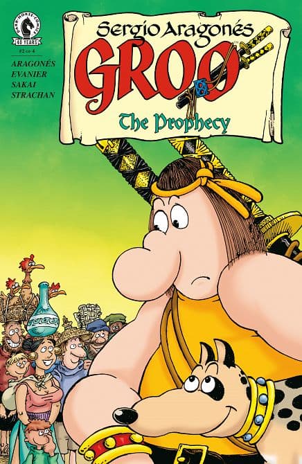 Cover Art for GROO THE PROPHECY