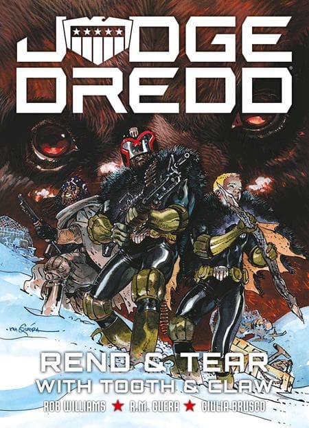Cover Art for JUDGE DREDD REND AND TEAR WITH TOOTH AND CLAW TP