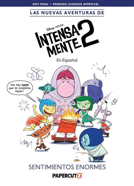 Cover Art for LAS NUEVAS AVENTURAS DE INTENSAMENTE 02 VOL 01 SENTIMIENTOS ENORMES TP