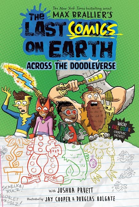 Cover Art for LAST COMICS ON EARTH ACROSS THE DOODLEVERSE HC