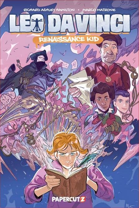 Cover Art for LEO DA VINCI RENAISSANCE KID HC