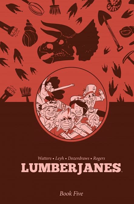 Cover Art for LUMBERJANES BOOK FIVE HC